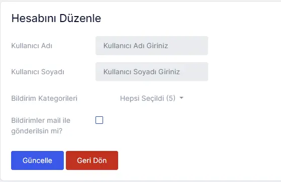 Yönetim Paneli Uygulamaları Başlangıç