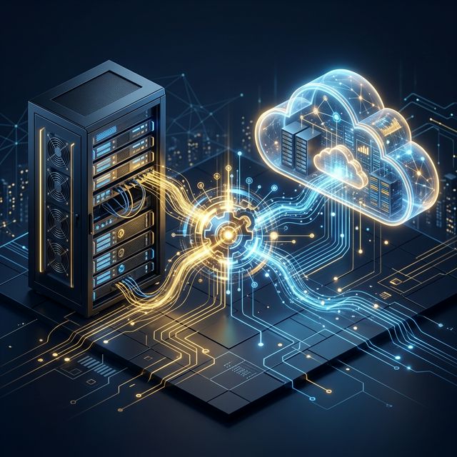 Global Bilgi RPA Hybrid Infrastructure (Cloud and On-Prem)