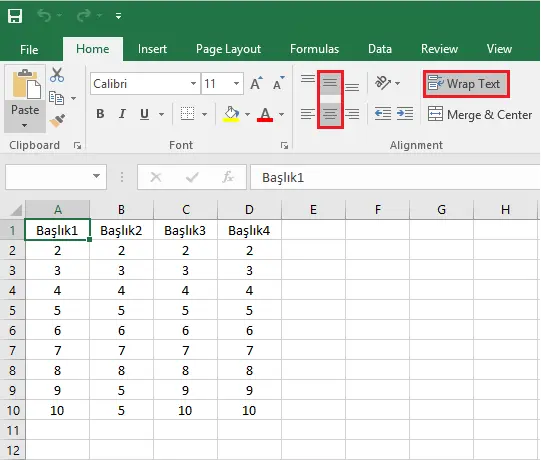 Excel - Global Bilgi | RPA